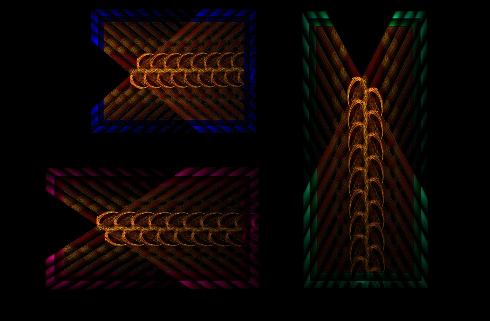Tapeta geometrie