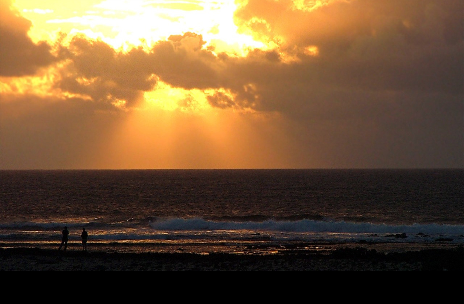 Tapeta goldenskies