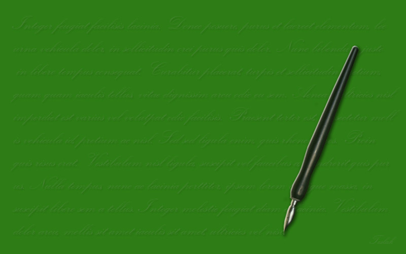 Tapeta green_pen