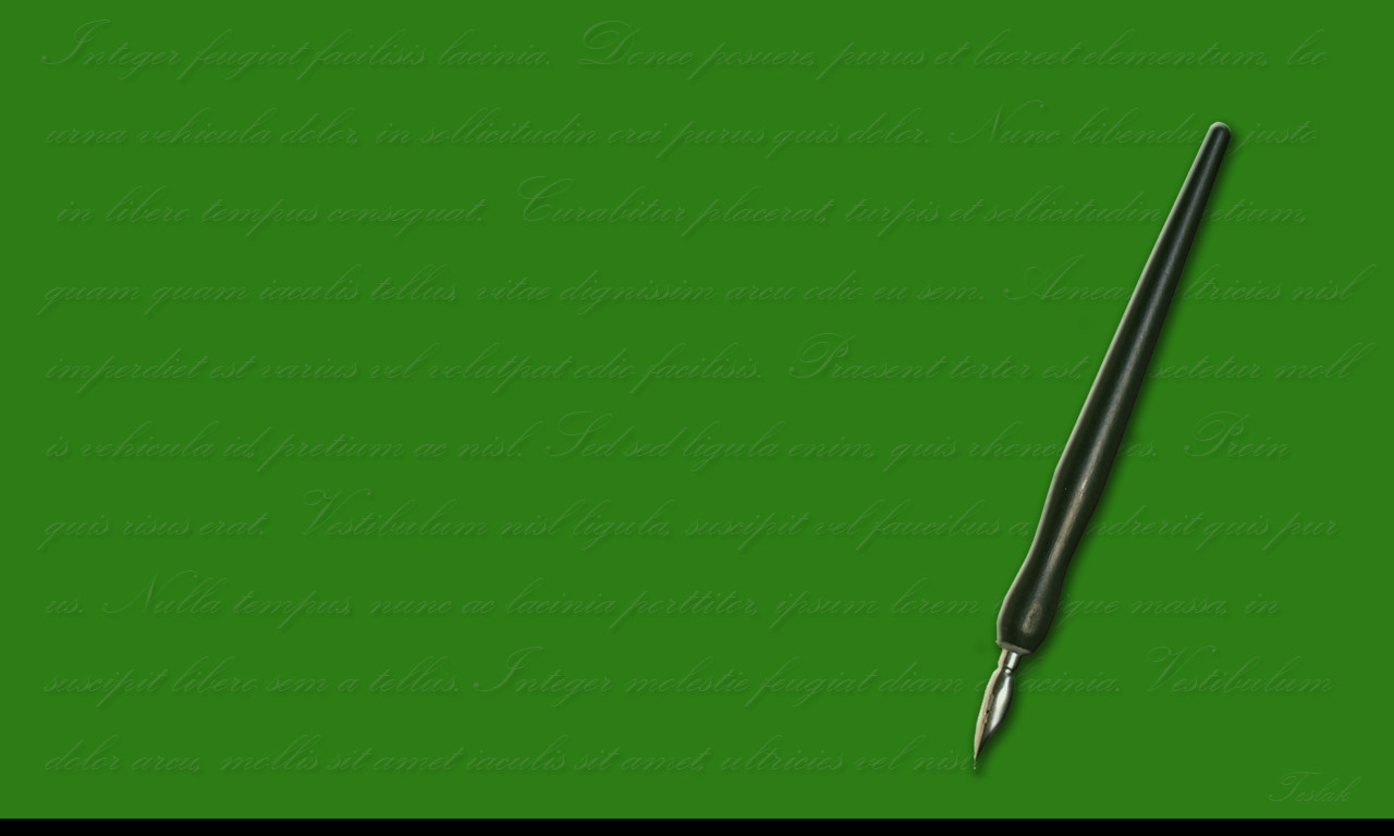 Tapeta green_pen