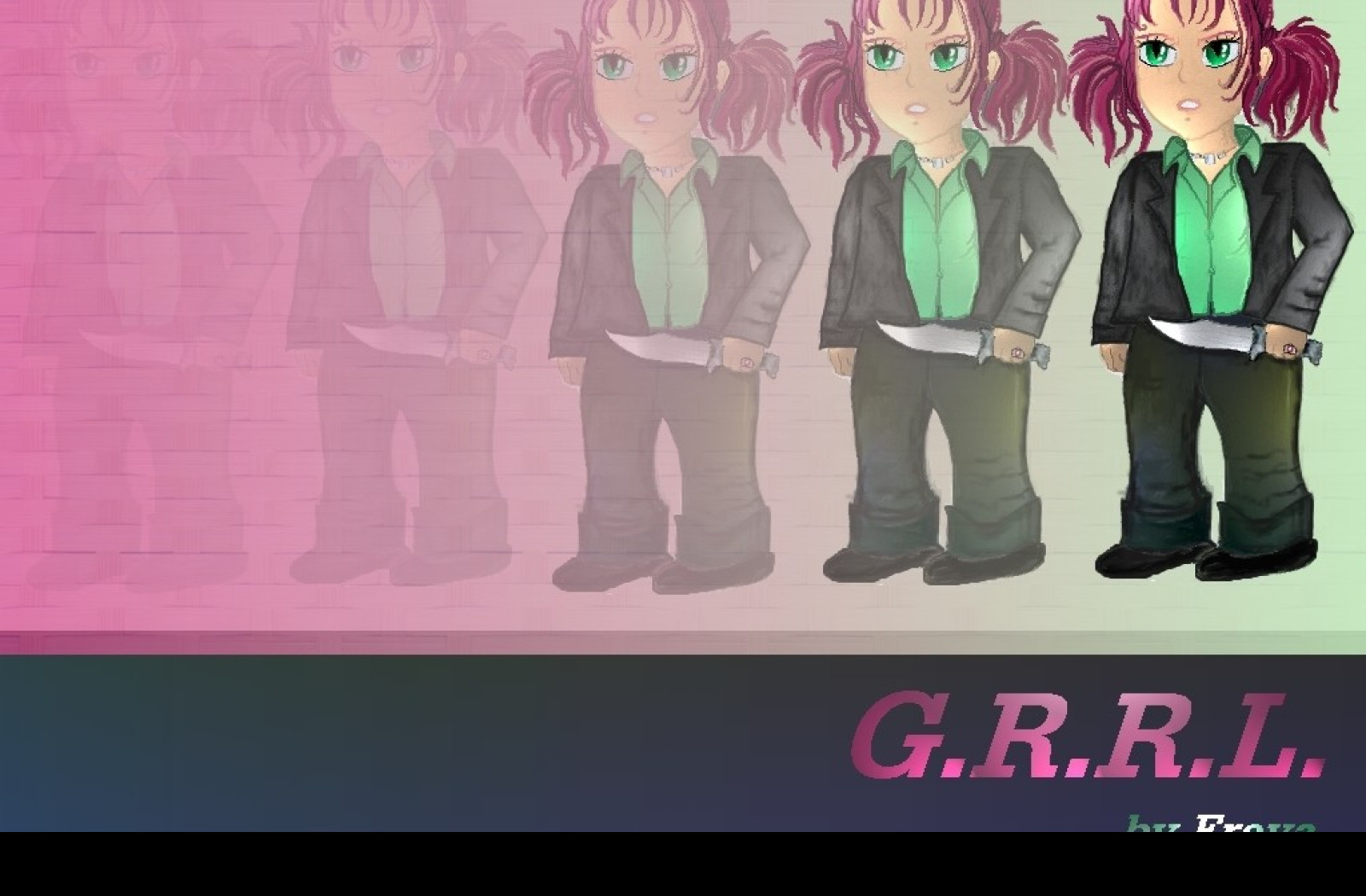 Tapeta grrl