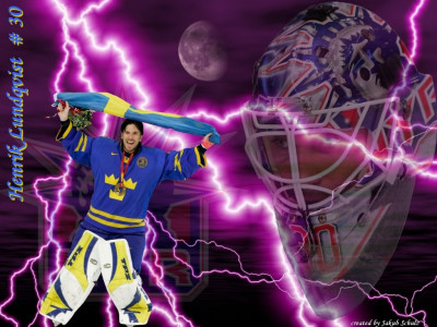 Tapeta: Henrik Lundqvist - goalie