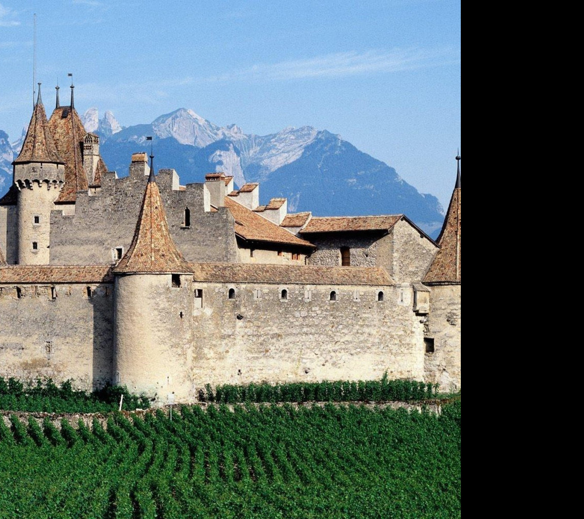 Tapeta hrad_aigle__svycarsko