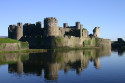 Tapeta Hrad Caerphilly, Wales