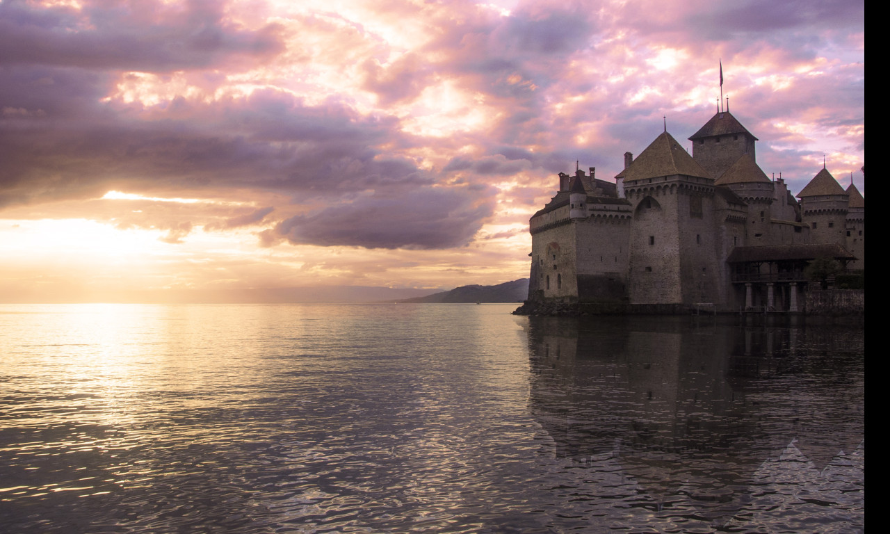 Tapeta hrad_chillon__svycarsko