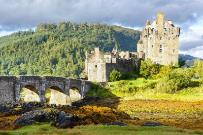 Tapeta: Hrad Eilean Donan, Skotsko