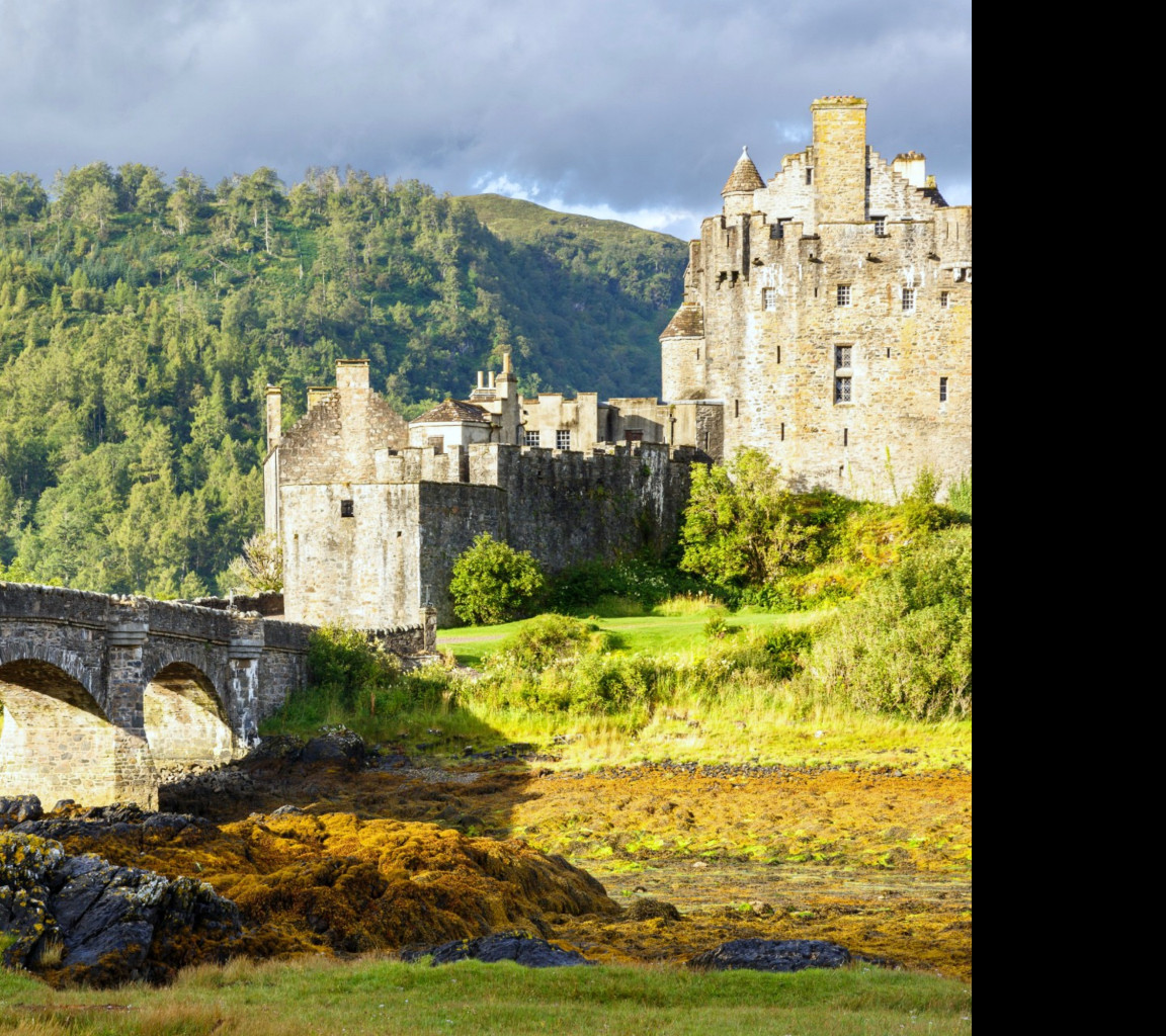 Tapeta hrad_eilean_donan__skotsko