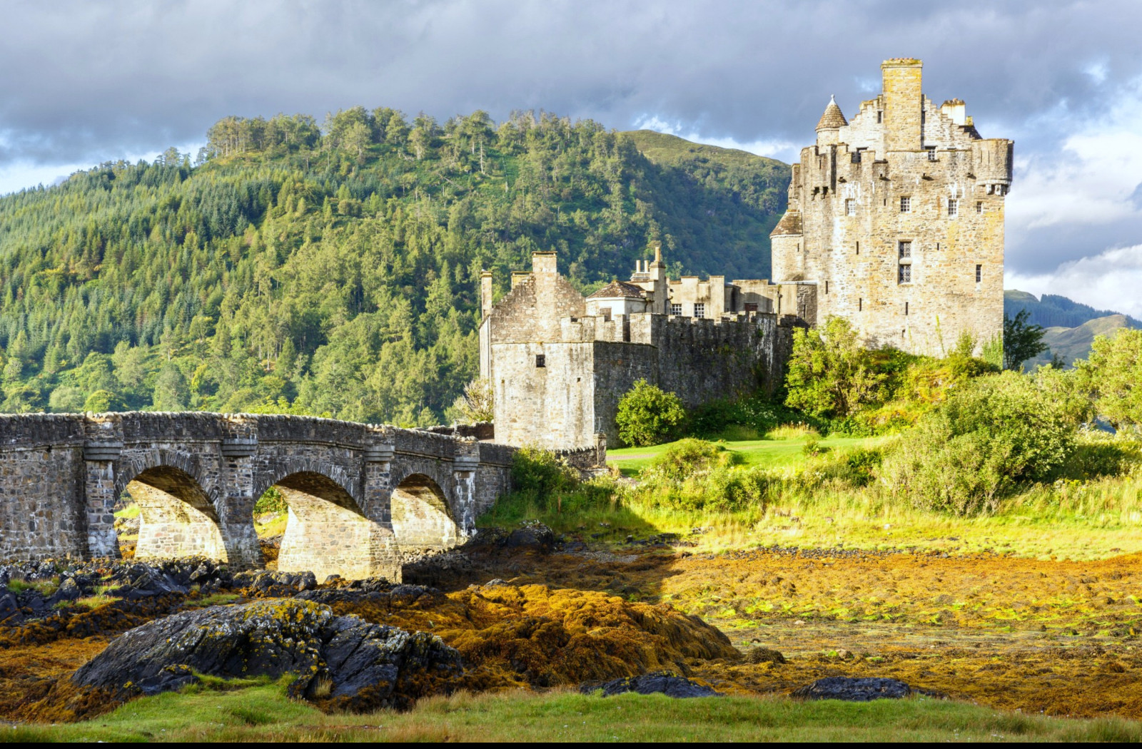 Tapeta hrad_eilean_donan__skotsko