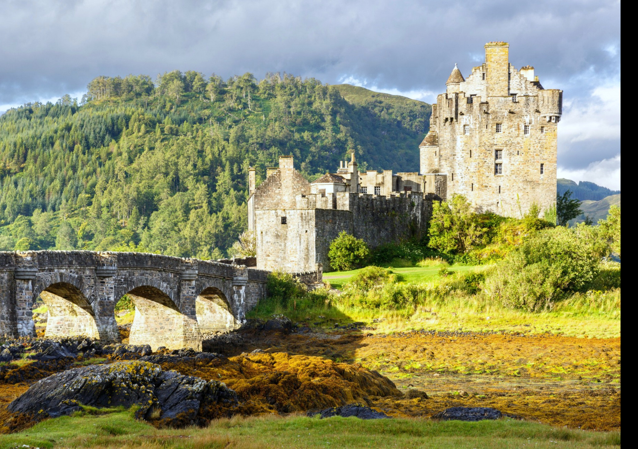 Tapeta hrad_eilean_donan__skotsko