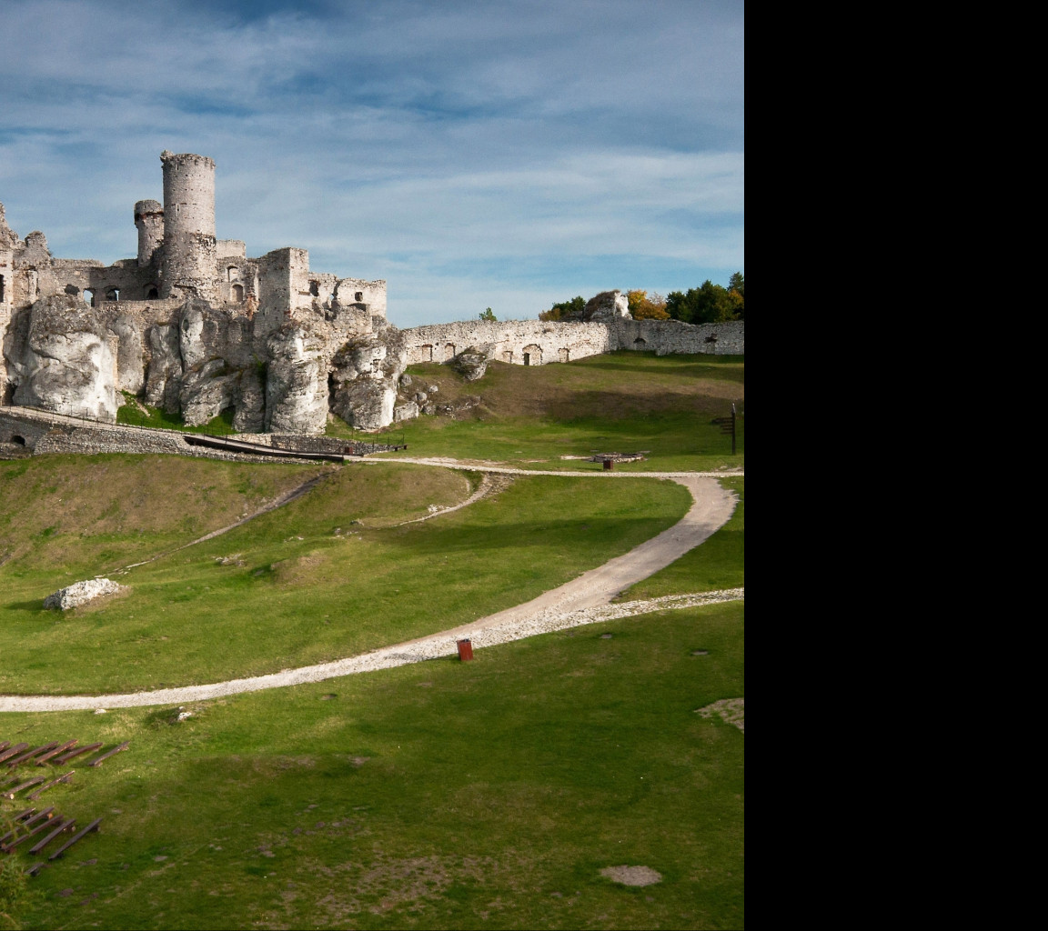 Tapeta hrad_ogrodzieniec__polsko