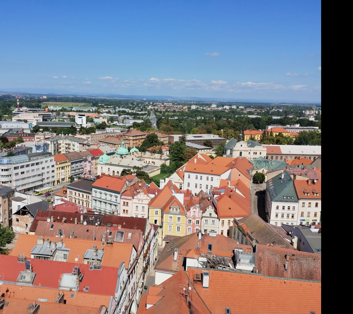 Tapeta hradec_kralove_z_bile_veze