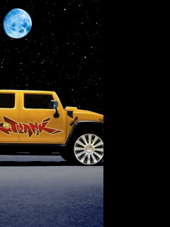 Tapeta hummer_midnight_trafik