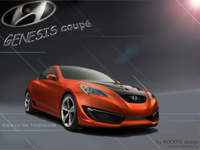 Tapeta: Hyundai genesis coupe project