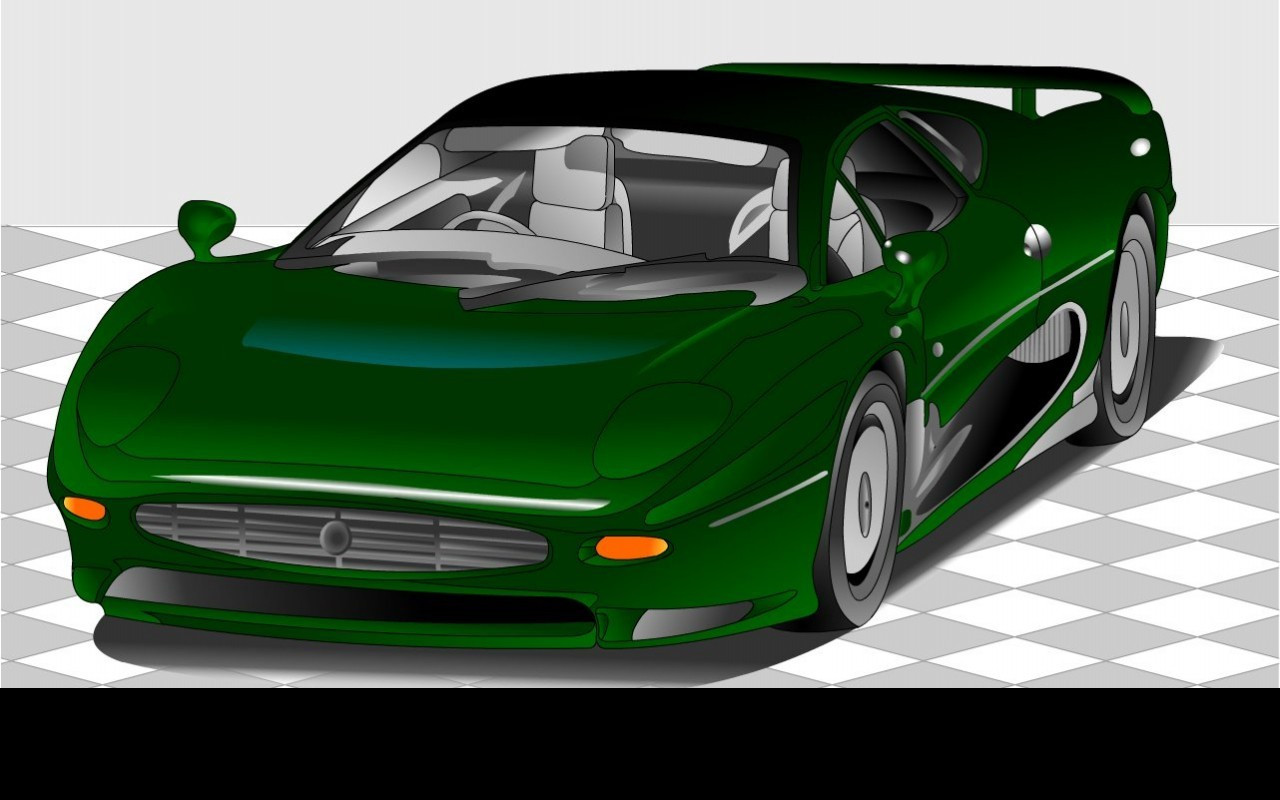 Tapeta jaguarxj220