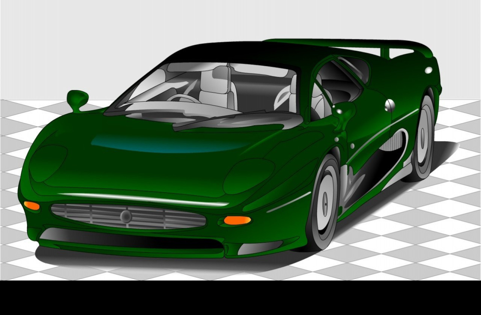 Tapeta jaguarxj220