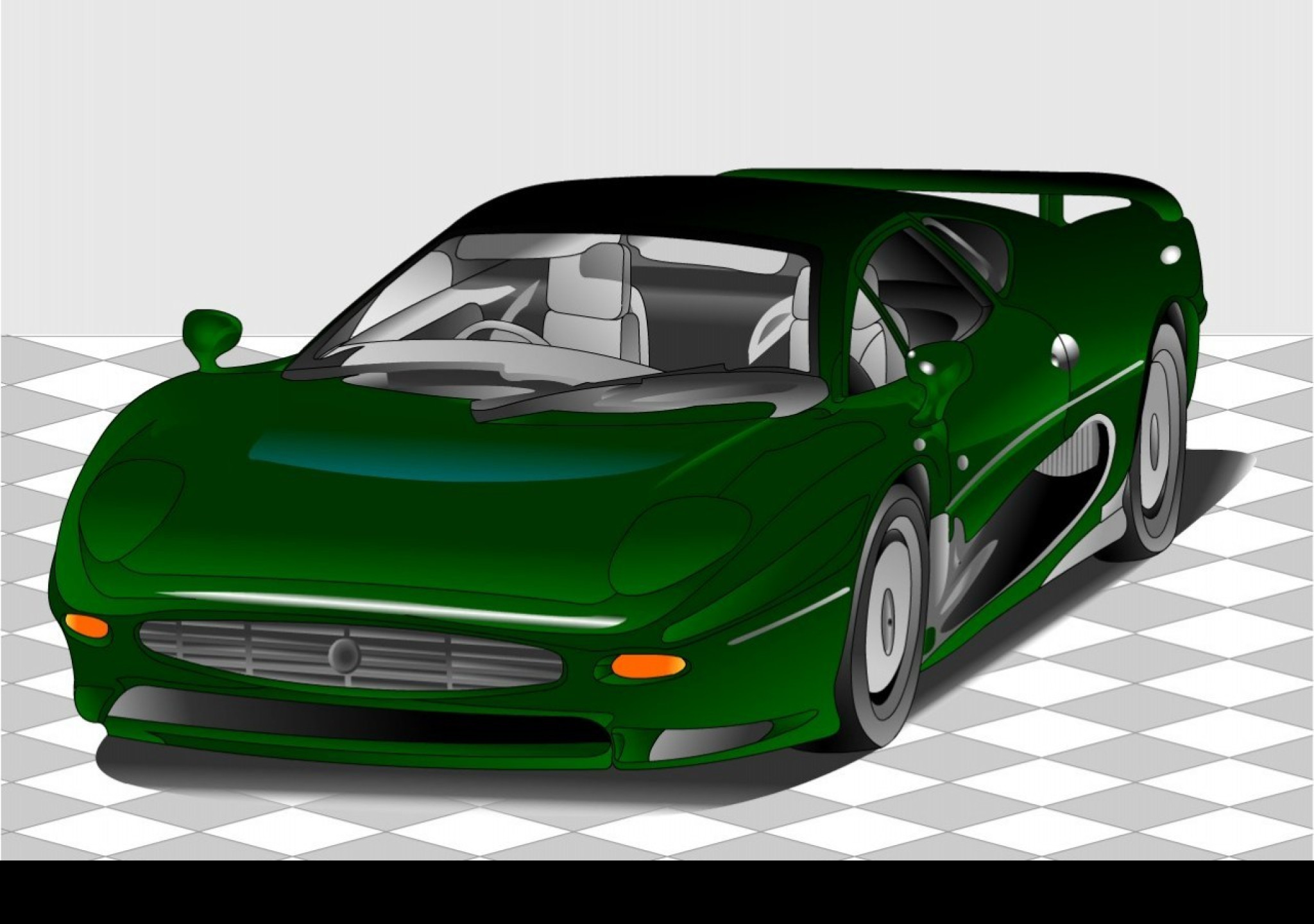 Tapeta jaguarxj220