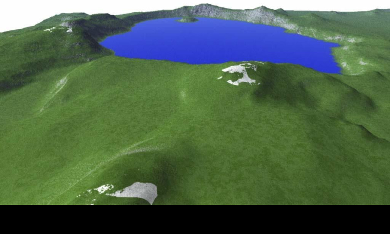 Tapeta jednoducjejezero