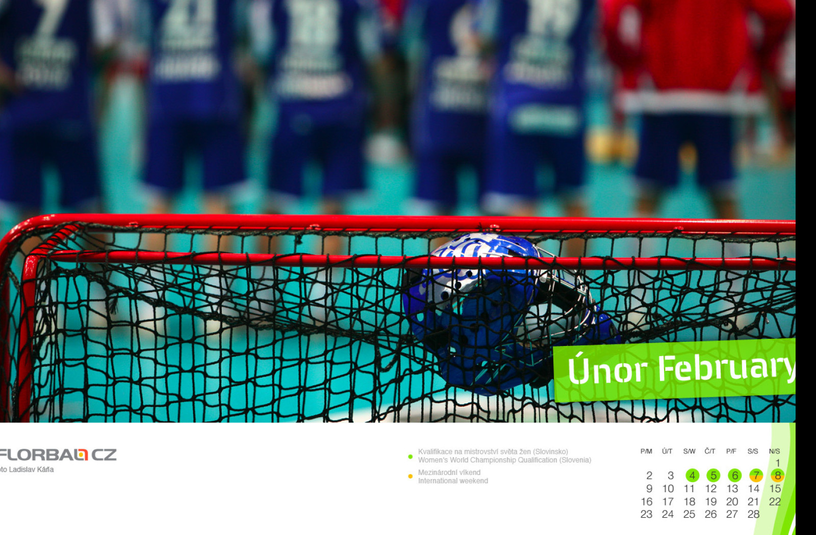 Tapeta kalendar_florbal_cz_unor_2009