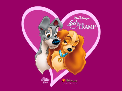 Tapeta: Lady a tramp