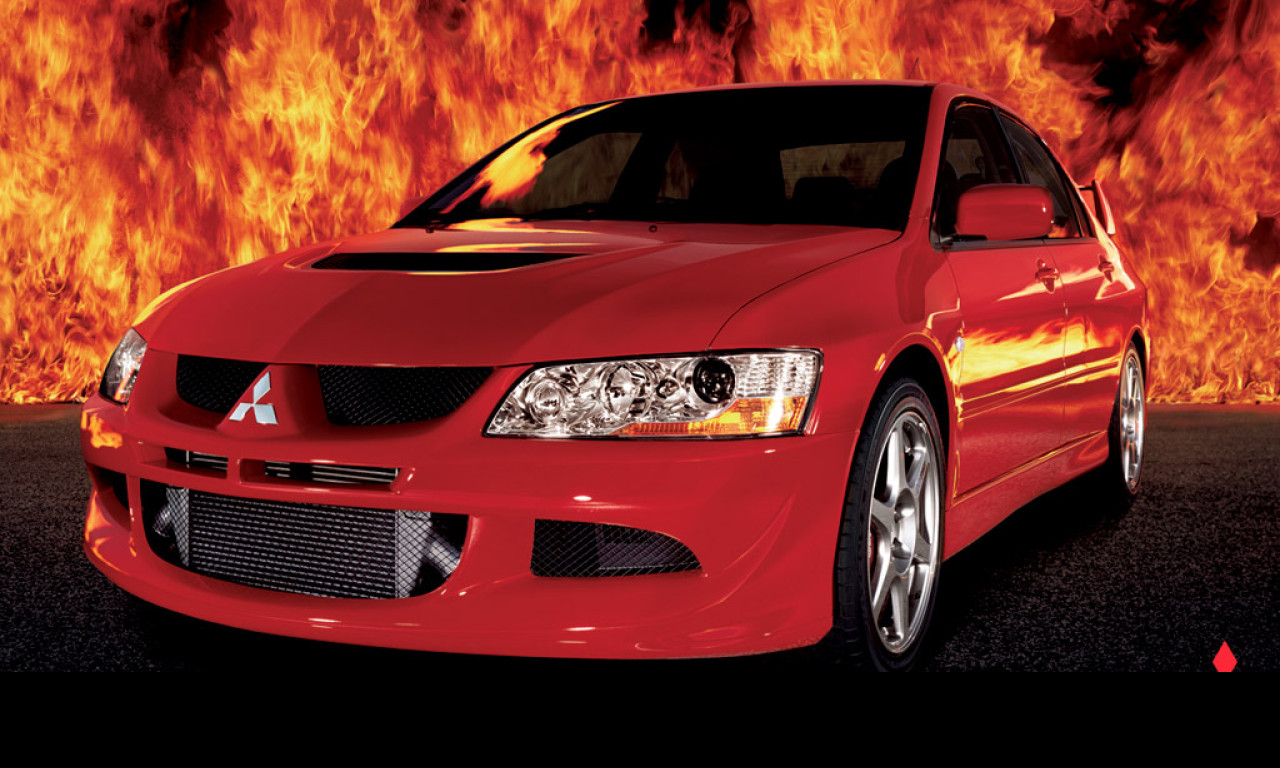 Tapeta lancer_evo