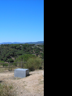 Tapeta les_torretes_vyhled_na_more_2