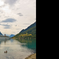 Tapeta lustrafjord__norsko