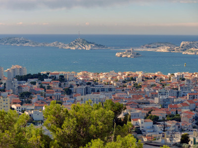 Tapeta: Marseille a ostrov Frioul