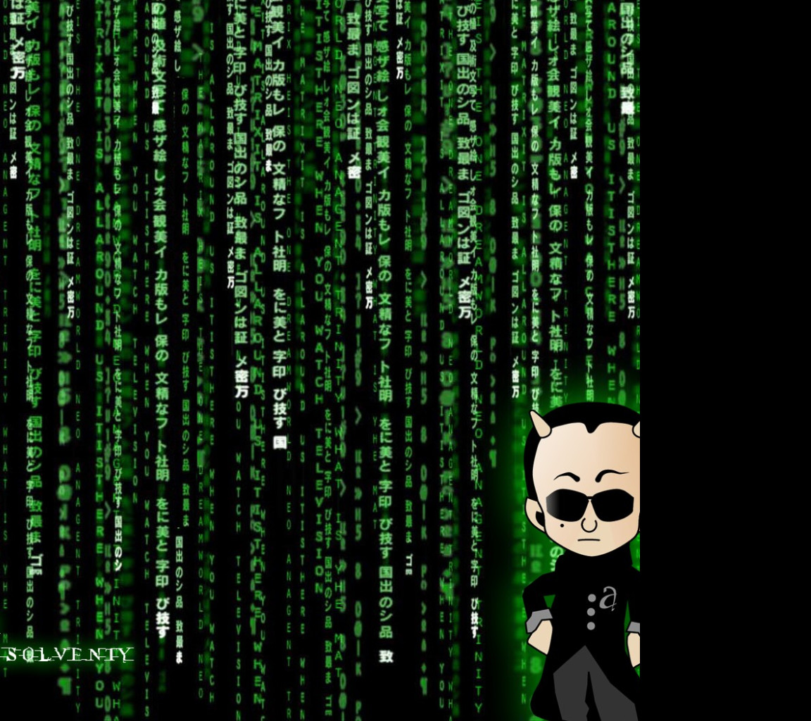 Tapeta matrix