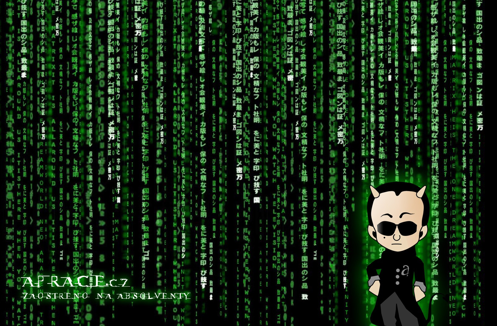 Tapeta matrix