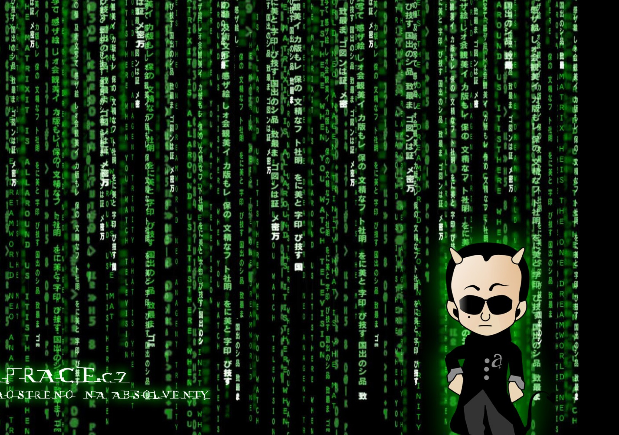 Tapeta matrix