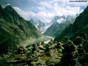 Tapeta Mer de Glace, French Alps