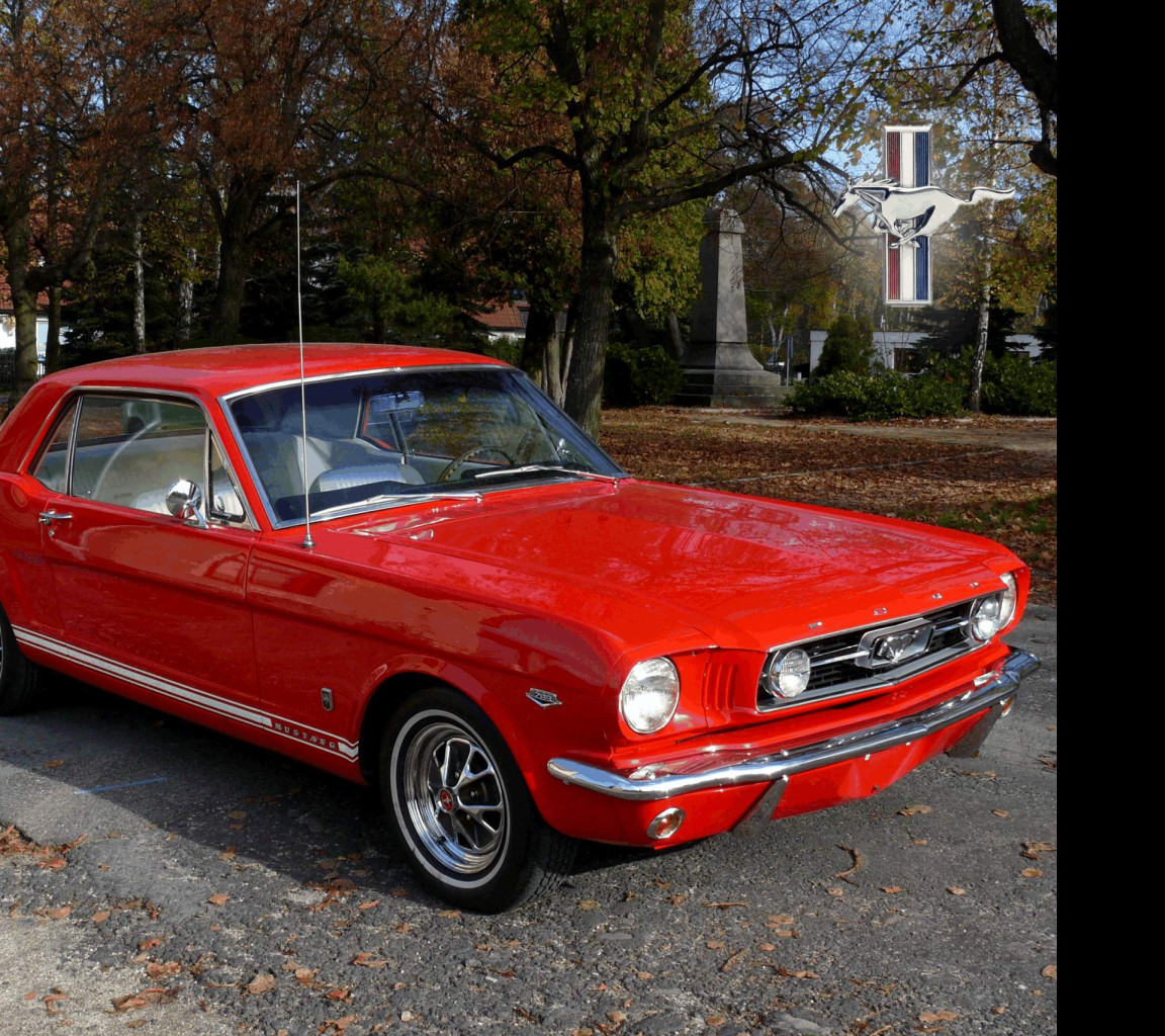 Tapeta mustang_1966