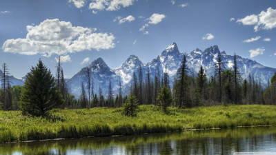 Tapeta: Nrodn park Grand Teton, Wyom