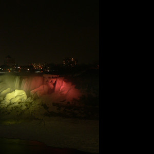 Tapeta night_niagara_fals