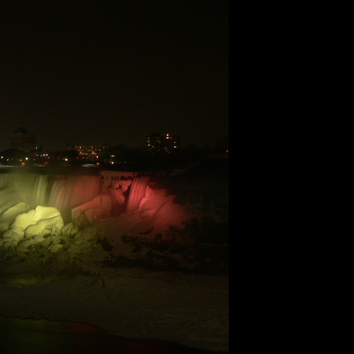 Tapeta night_niagara_fals