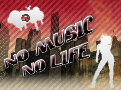 Tapeta: no music no life