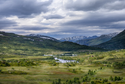 Tapeta: NP Hardangervidda, Norsko