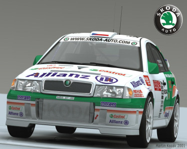 Tapeta: Octavia WRC EVO II