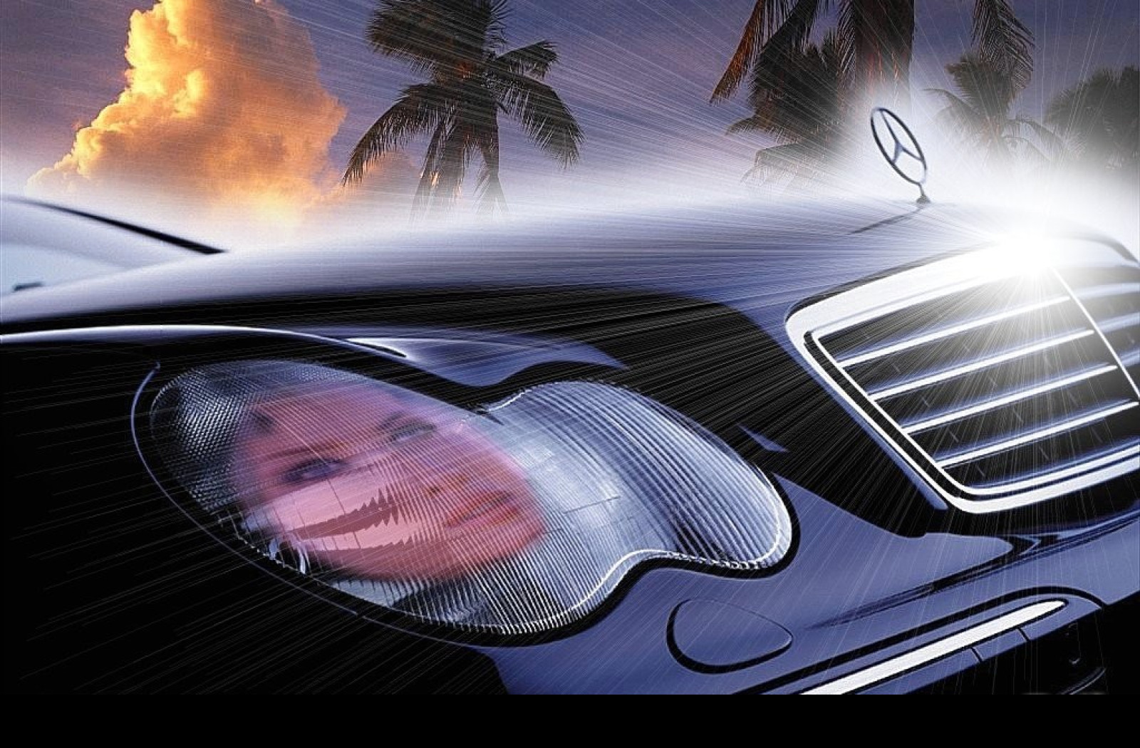 Tapeta ozarenymercedes