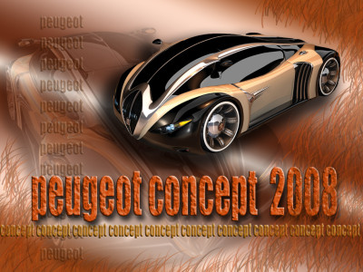 Tapeta: Peugeot Concept 2008