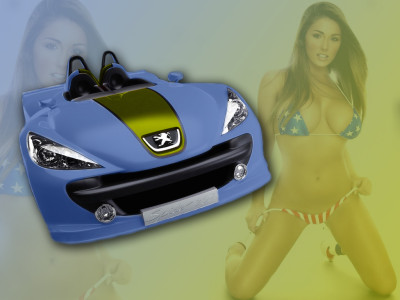 Tapeta: peugeot 207