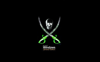 Tapeta: Pirated edition Windows