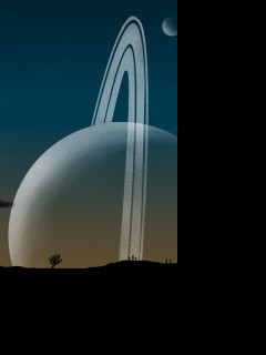 Tapeta planeta_nad_vecerni_prirodou