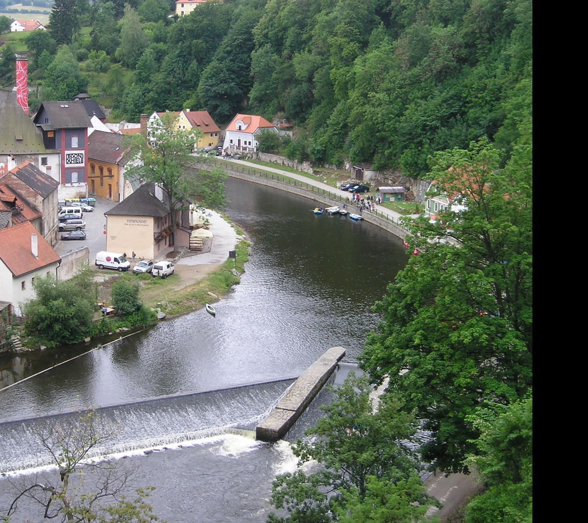 Tapeta pohled_krumlov