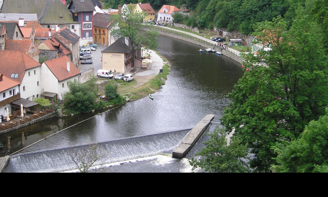 Tapeta pohled_krumlov