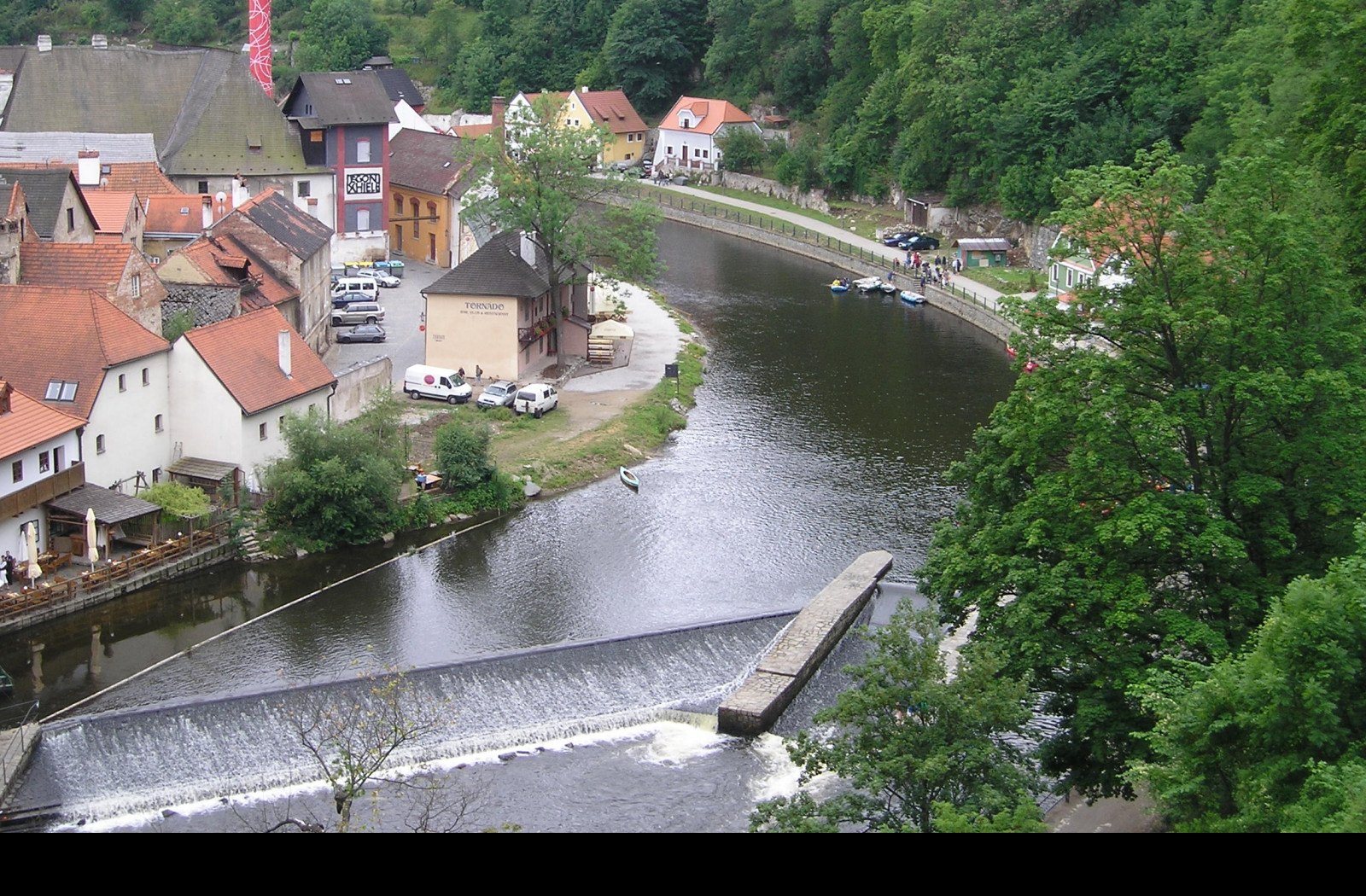 Tapeta pohled_krumlov