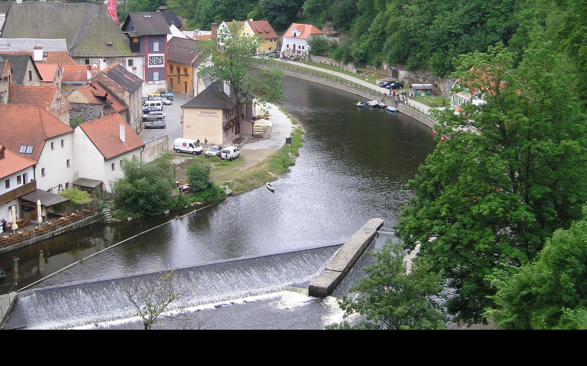 Tapeta pohled_krumlov