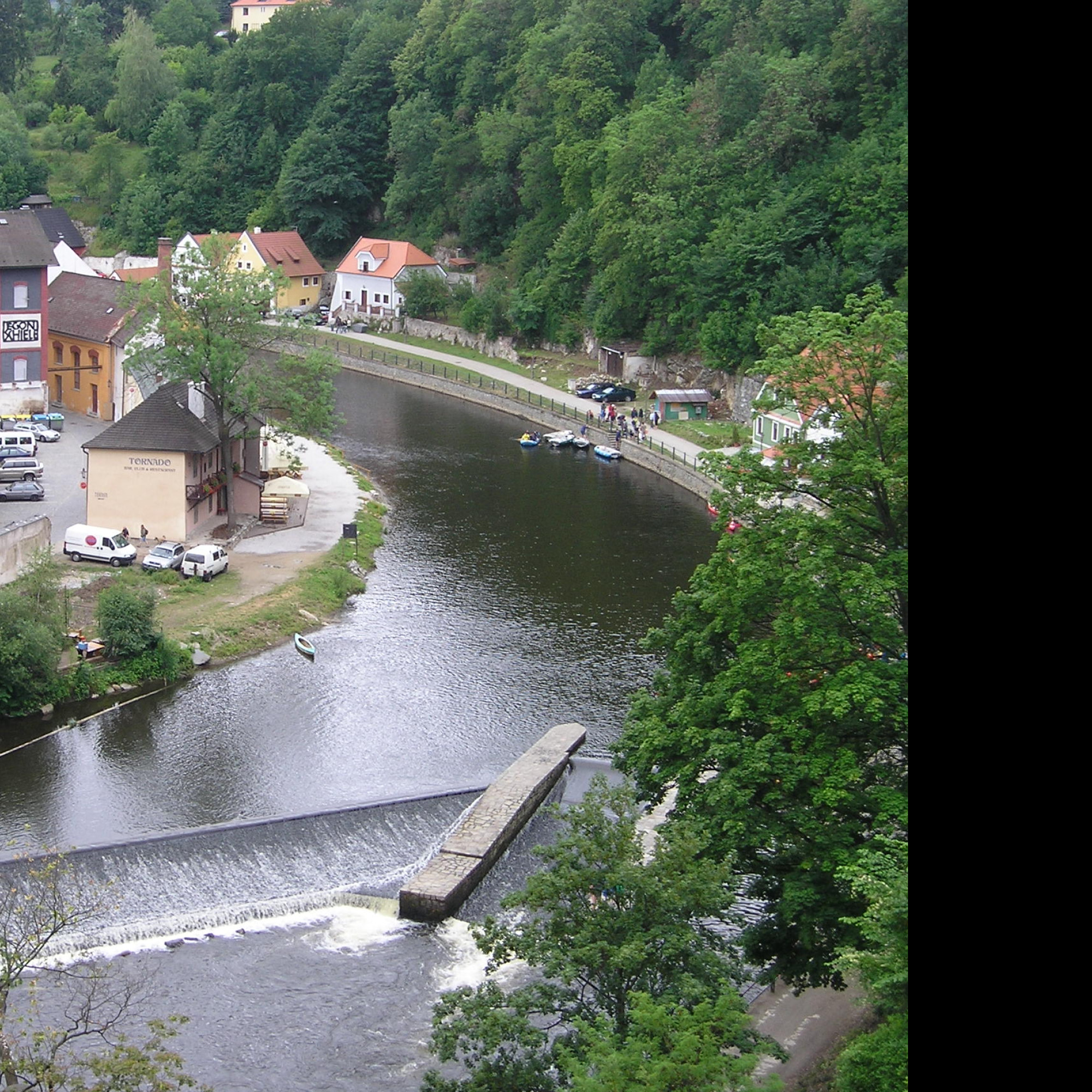 Tapeta pohled_krumlov