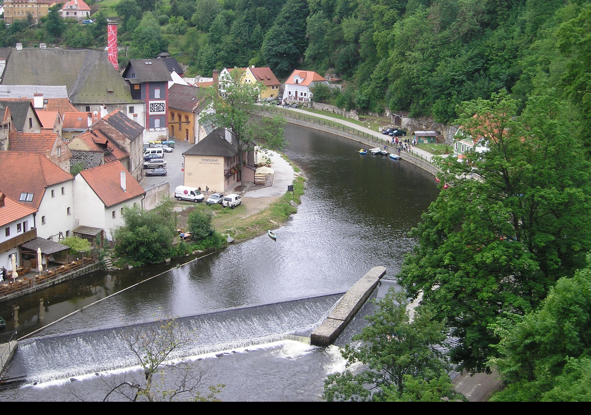 Tapeta pohled_krumlov