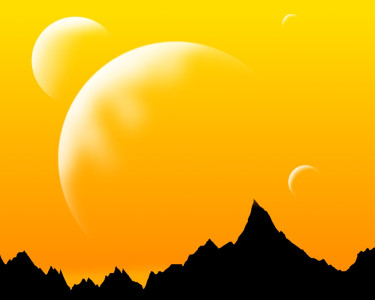 Tapeta: Pomeran�ov� planeta